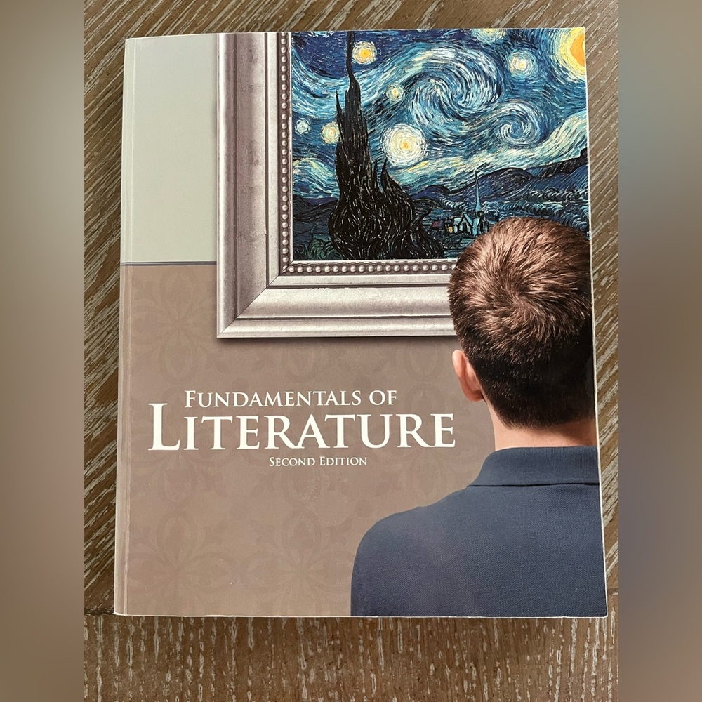 EUC BJU Press Homeschool 9th Grade Fundamentals of Literature Textbook